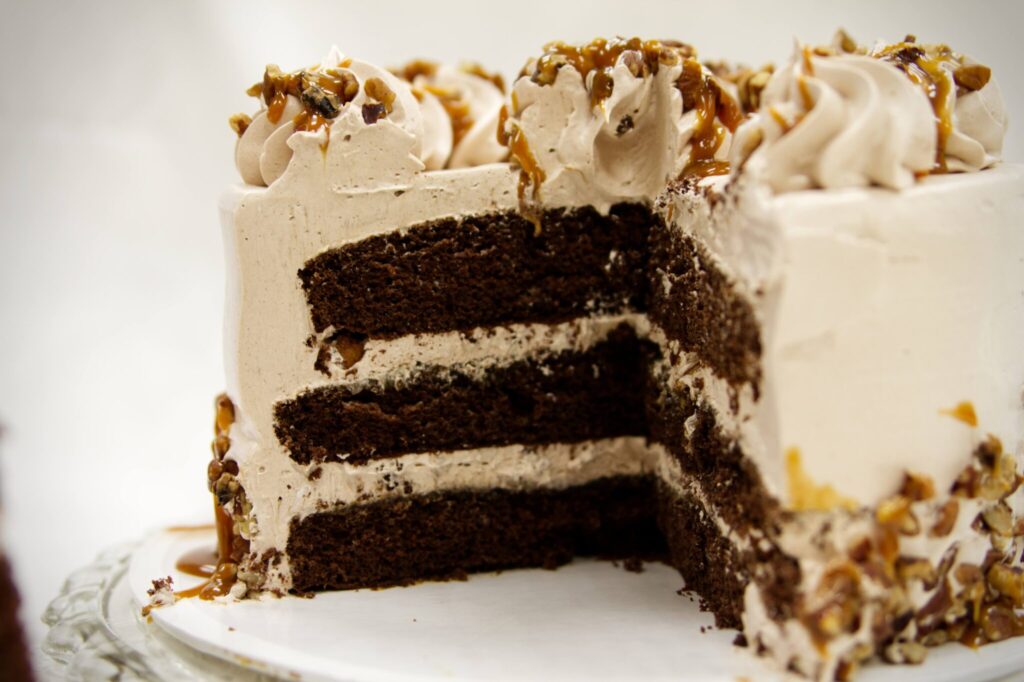 Turtle Torte Turtle Mousse Torte | Dobo's Delights Bakery - Piqua, OH 45356 (937.773 ...